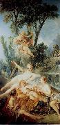 Francois Boucher Jupiter captured oil painting on canvas